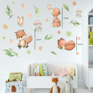 Róka Rubi a lombhullató erdőben