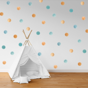 Színes kicsi pöttyök