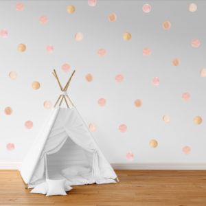 Színes kicsi pöttyök