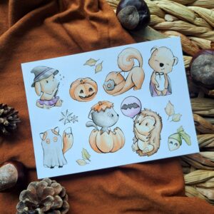 Halloween az erdőben